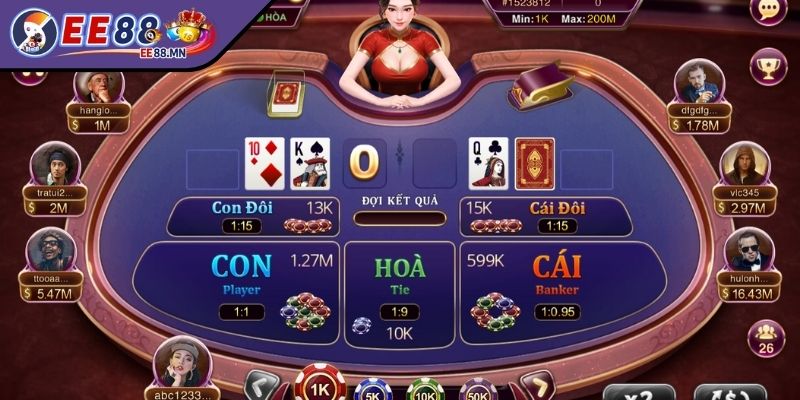Cách chơi Baccarat EE88 - Bí quyết chiến thắng hiệu quả - cach choi baccarat ee88 quy dinh Quy định về rút lá bài thứ ba